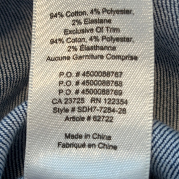 Aritzia Wilfred Free Denim Mini Skirt Size 0 - Picture 10 of 10